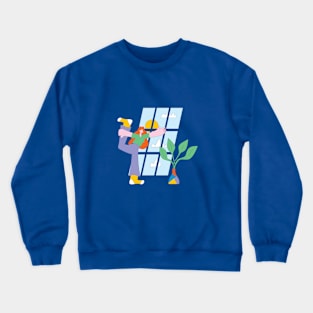 Just Breathe Crewneck Sweatshirt